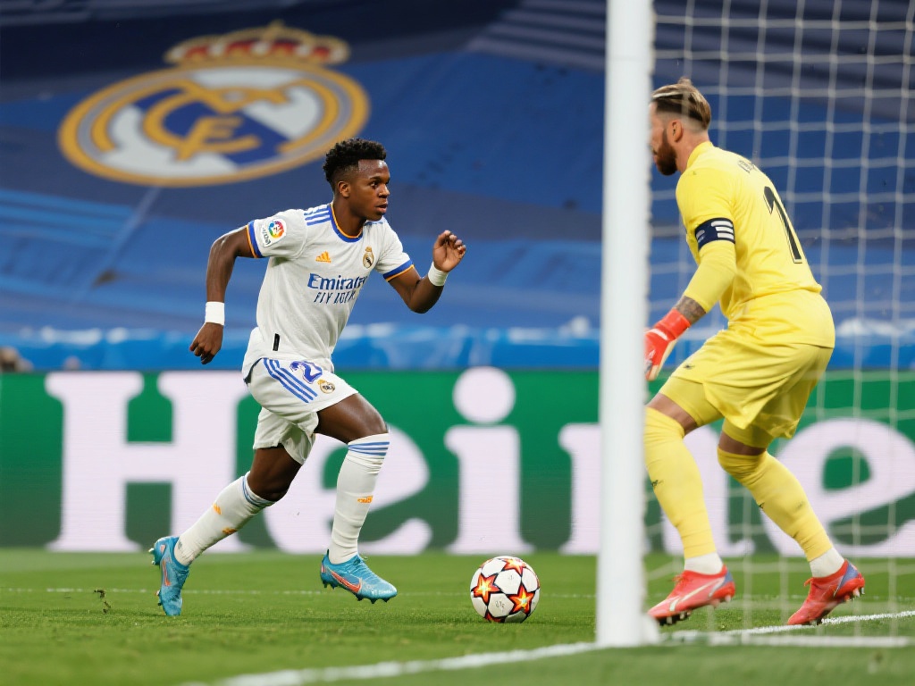 在这场比赛中，维尼修斯无疑是场上最闪亮的